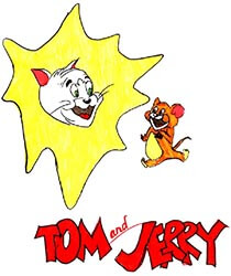 рисунок Том и Джери